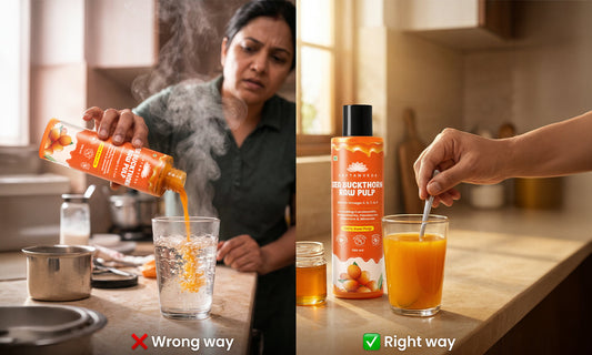The Right Way to Take Sea Buckthorn Pulp