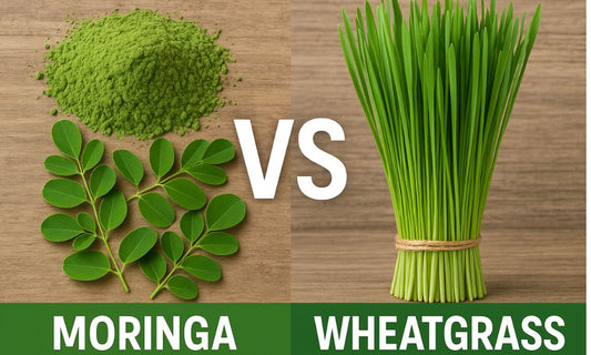 Moringa VS wheatgrass