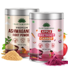 Apple Beetroot Carrot & Ashwagandha Powder 200gm each | Tin Combo