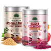 Apple Beetroot Carrot & Ashwagandha Powder 200gm each | Tin Combo
