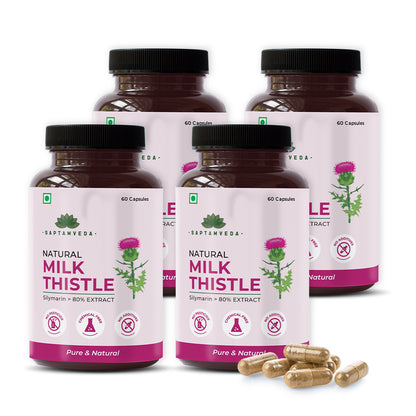Milk Thistle Extract with 800mg of Silymarin for healthy Liver