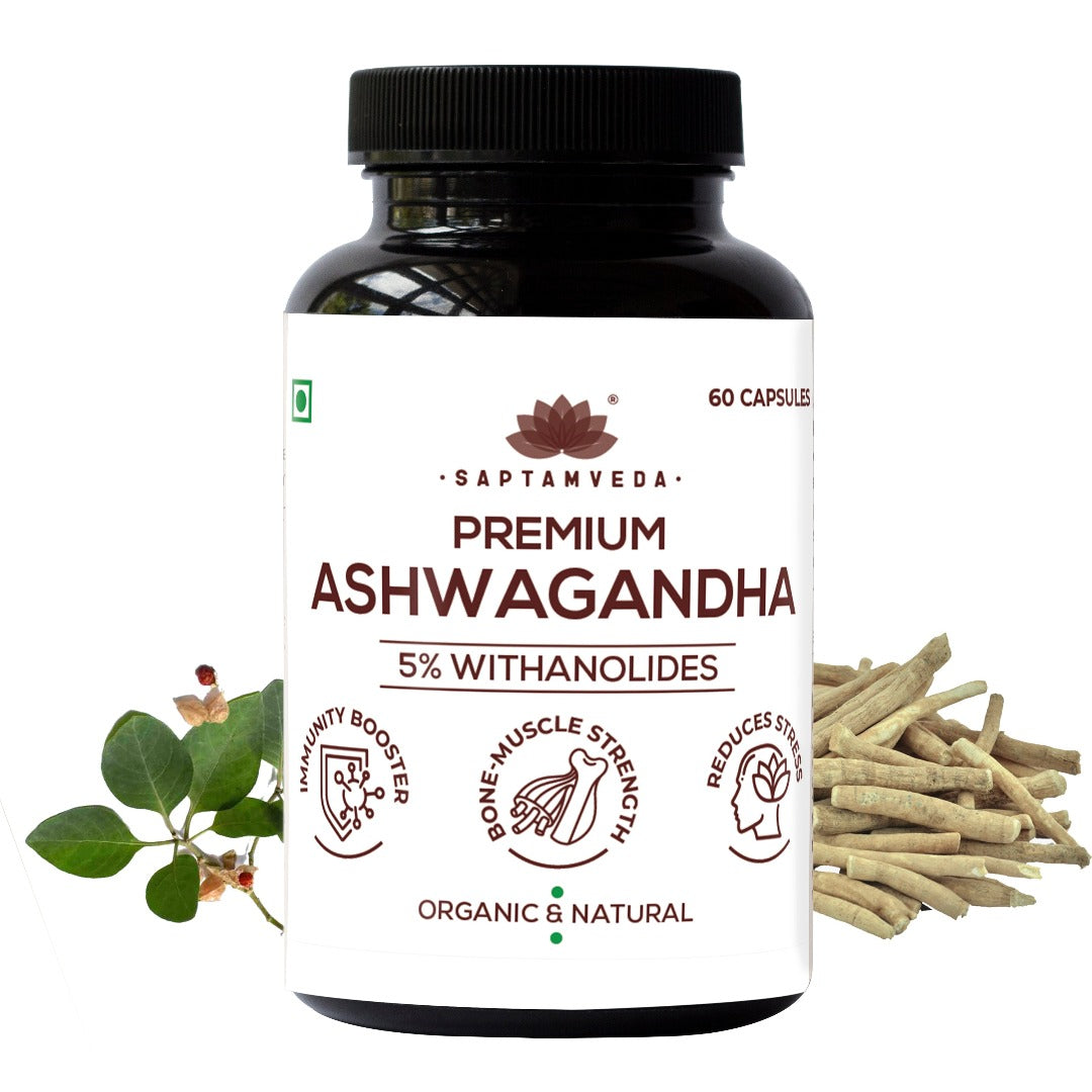 Ashwagandha Capsule (60 pcs) & Shilajit Extract (20 gms)