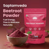 Saptamveda Beetroot Powder - Organic Superfood for Energy, Heart Health & Nutrition, 250g