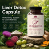 Saptamveda Liver Detox Capsules – Herbal Wellness Supplement for Daily Digestive & Lifestyle Support | 60 Capsules
