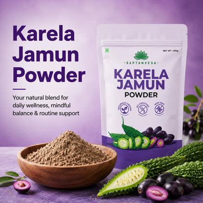 Karela Jamun Powder – Traditional Karela Jamun Blend for Sugar-Conscious Lifestyle | 250g