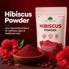 Hibiscus Flower Powder – Natural Flower Powder for Hair, Skin & Wellness Rituals | 250g