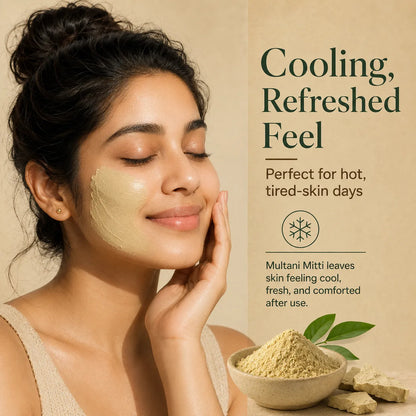 Multani Mitti Powder – Natural Clay Powder for Face Pack, Oil Control & Skin Cleansing | 250g