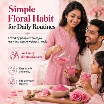 Rose Petal Powder – Natural Flower Powder for Skin, Hair & Self-Care Rituals | 250g