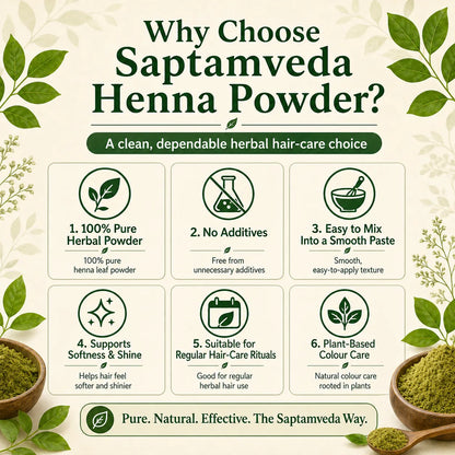 Heena Powder – Natural Hair Colour & Conditioning Powder for Herbal Hair Care Rituals | 250g