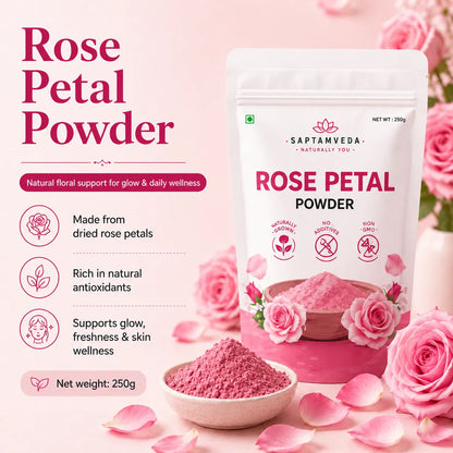Rose Petal Powder – Natural Flower Powder for Skin, Hair & Self-Care Rituals | 250g
