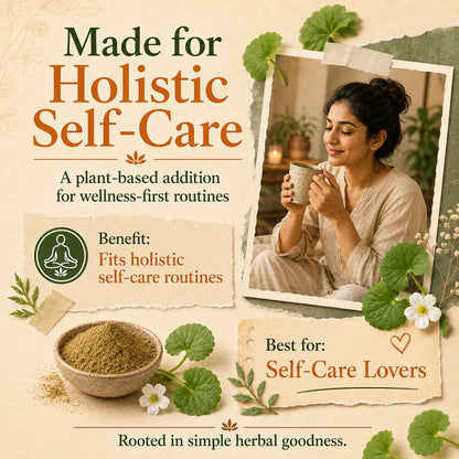 Saptamveda Brahmi Powder – Traditional Herbal Powder for Daily Wellness & Mindful Living