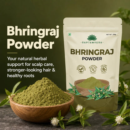 Bhringraj Powder – Traditional Herbal Hair Care Powder for Scalp & Hair Rituals | 250g