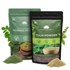 Organic Moringa & Tulsi Powder - Stress Relief & Immune Support, 150g Each