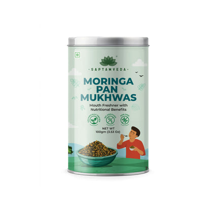 Saptamveda Moringa Pan Mukhwas – Refreshing Digestive Mouth Freshener