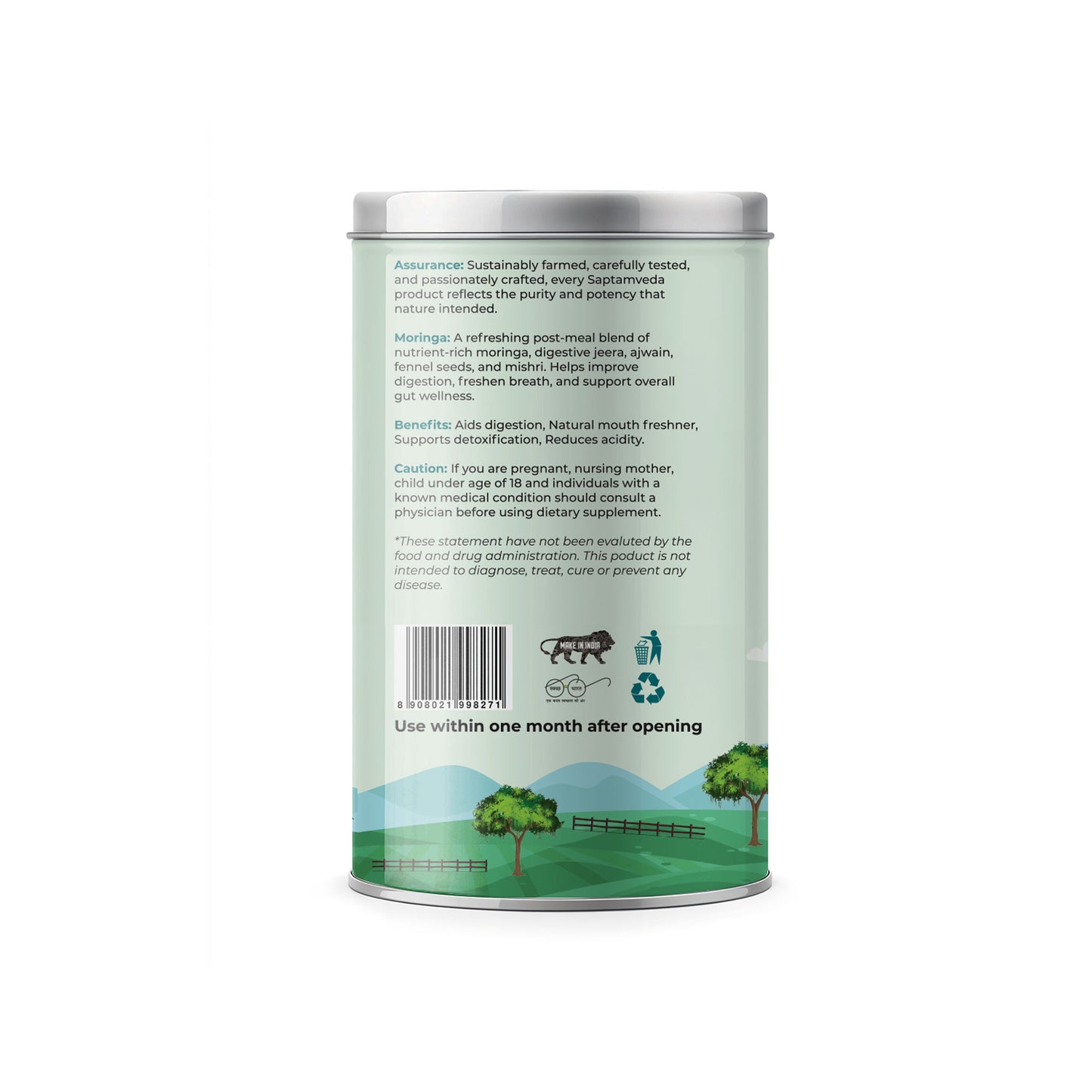 Saptamveda Moringa Pan Mukhwas – Refreshing Digestive Mouth Freshener