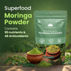 Saptamveda Organic Moringa Leaf Powder - Metabolism & Energy Support