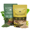 Organic Moringa & Amla Powder - Immunity & Antioxidant Support, 150g Each