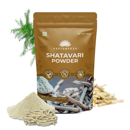 Best Shatavari Powder - Organic Herb for Women's Health & Hormonal Balance, 250g