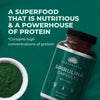 Saptamveda Spirulina Capsules - Protein-Rich Organic Superfood for Energy, Immunity & Detox, 2000mg