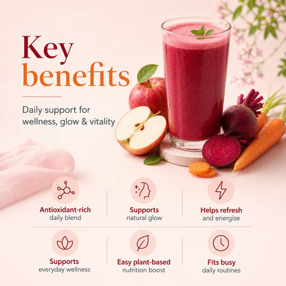 ABC Powder – Apple Beetroot Carrot | Natural Superfood for Detox, Glow & Energy | 200g Tin