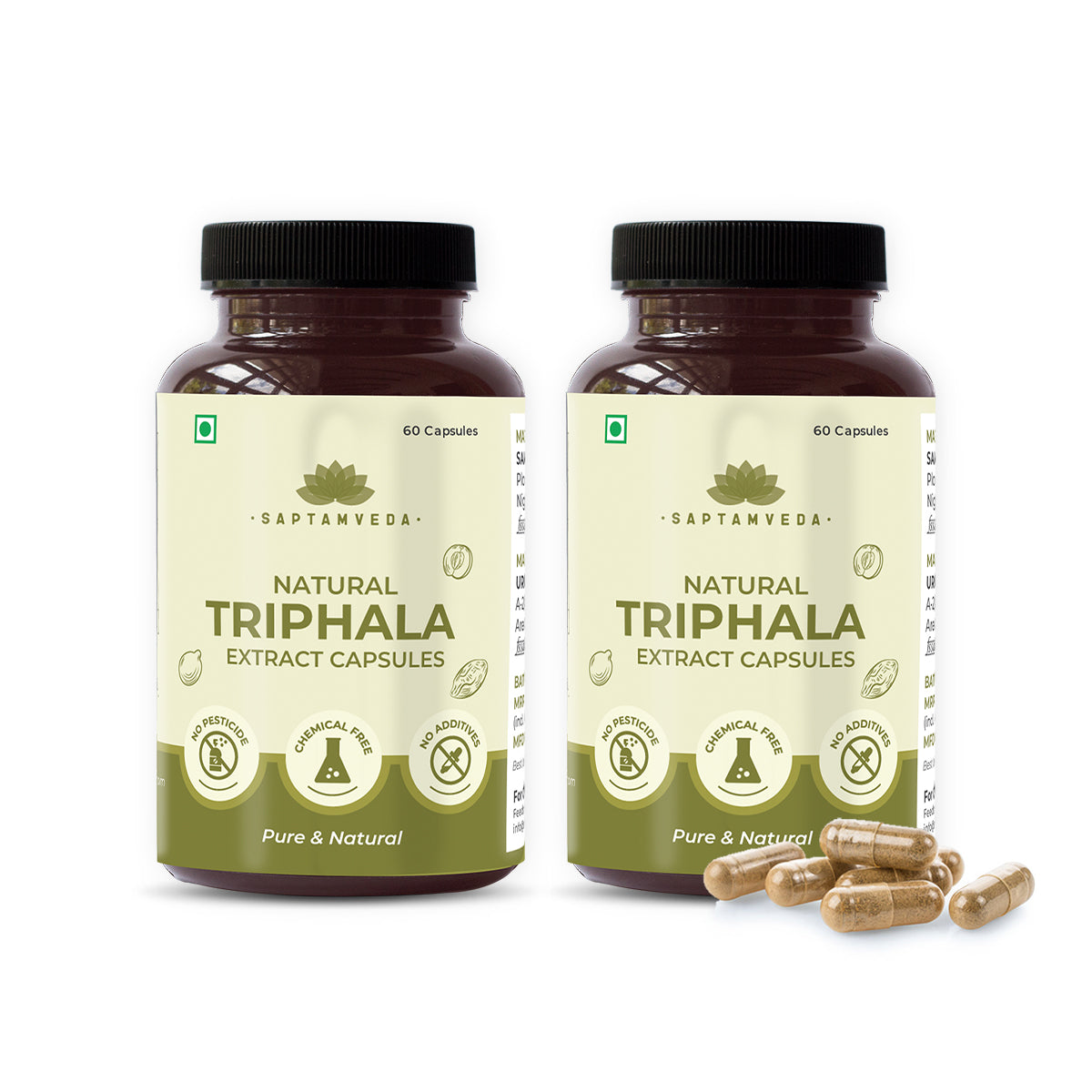 Triphala capsules pack of 2