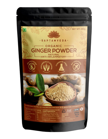 Organic Moringa Powder 150 gms & Organic Ginger Powder 150 gms