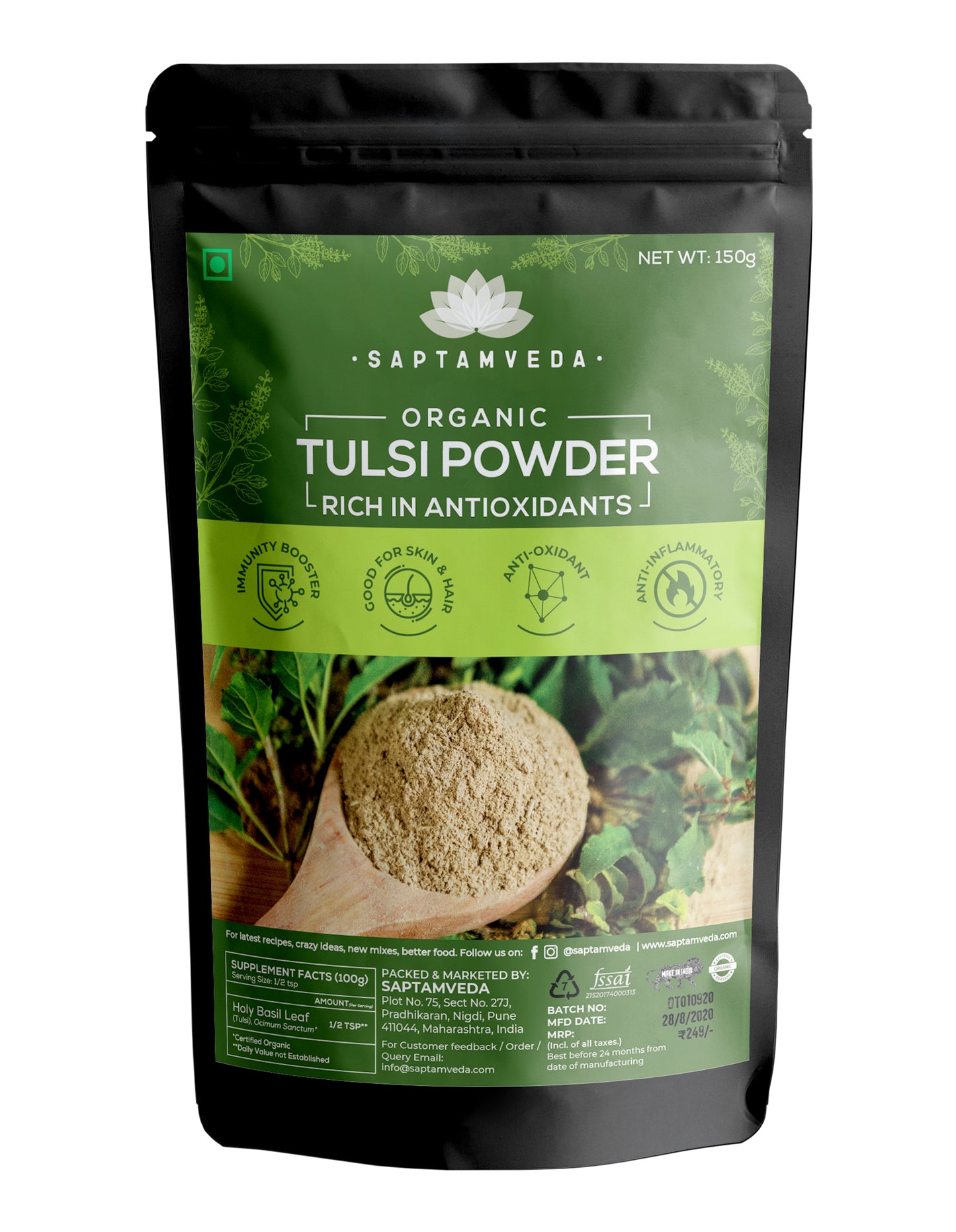 Tusli herbal powder